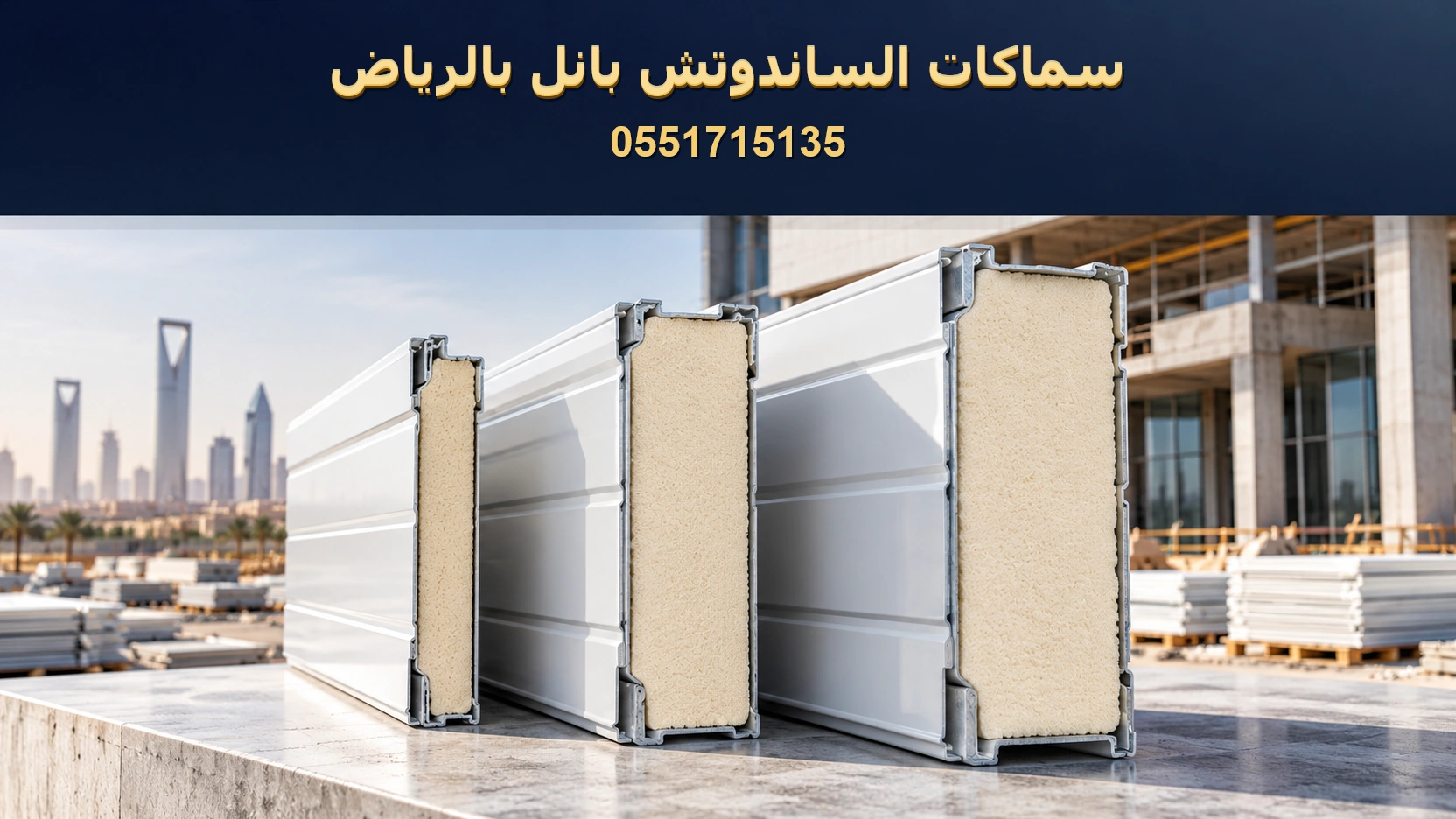 سماكات الساندوتش بانل بالرياض المتنوعة