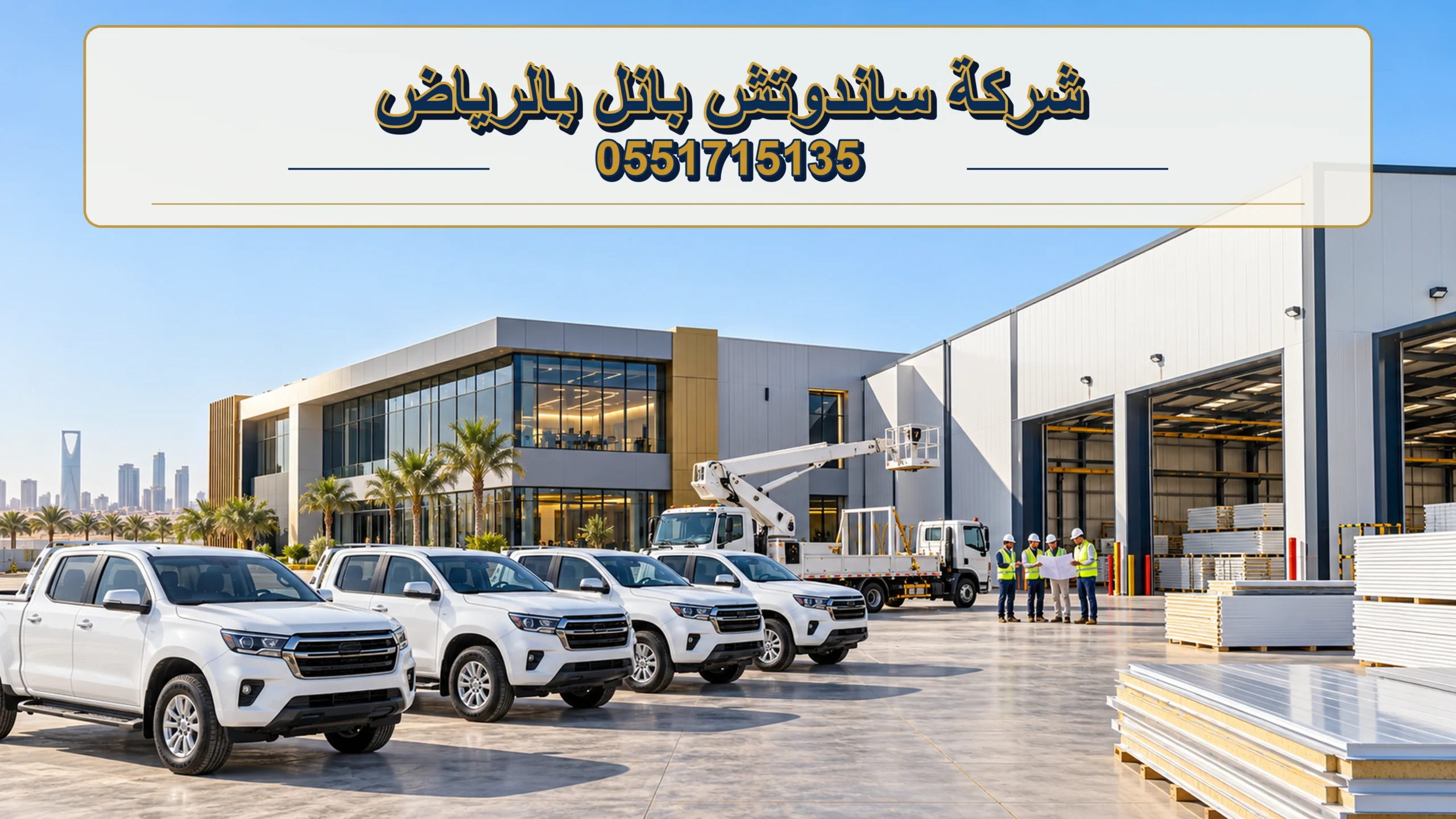 شركة ساندوتش بانل بالرياض لتوريد وتركيب الألواح