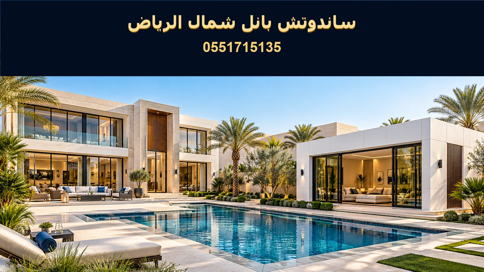 ساندوتش بانل شمال الرياض للمنازل والفلل الراقية